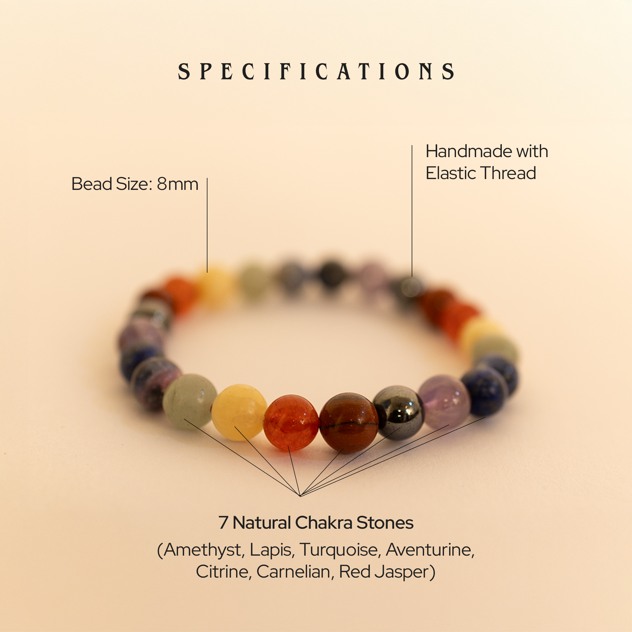 Seven Chakra Bracelet