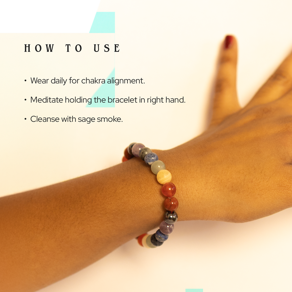 Seven Chakra Bracelet