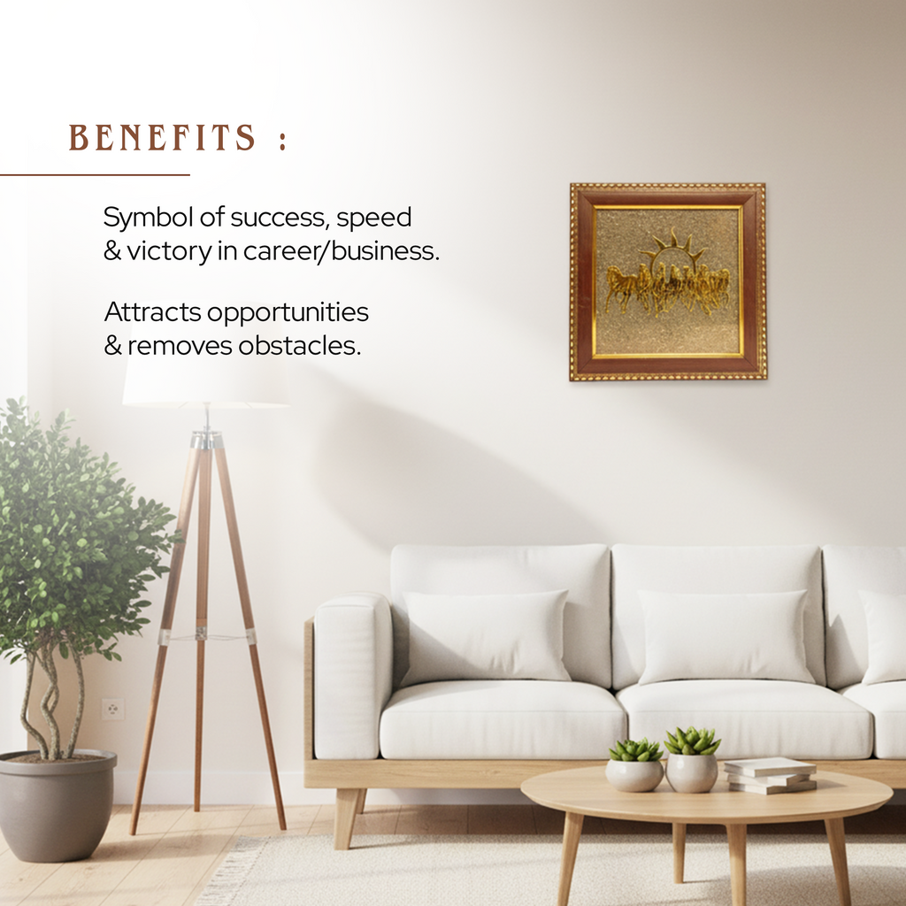 Seven Horses Frame – Pyrite