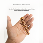 Rudraksh Silver-Plated Chain Bracelet